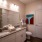 well lit bathroom