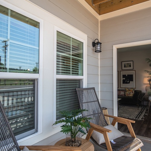 Private Patios and Balconies